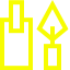 construction company icon 2 yellow