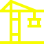 construction company icon 7 yellow